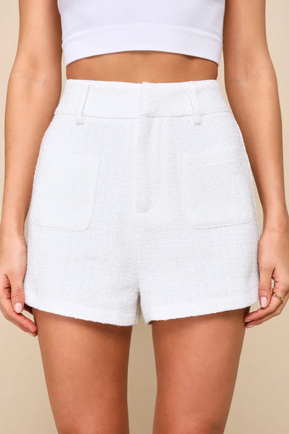 White Shorts