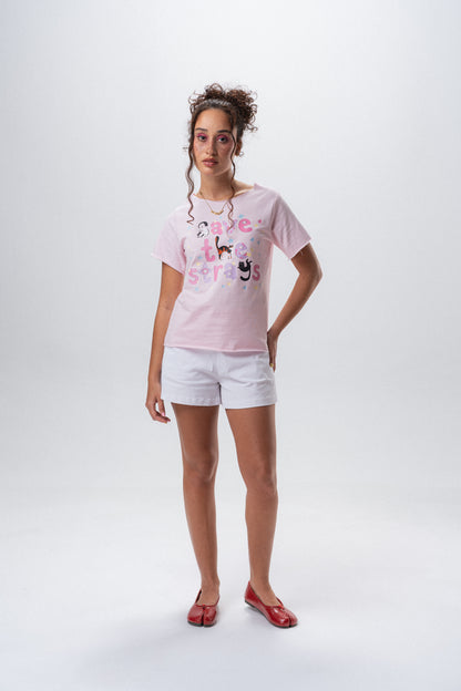 Save the Strays Tee